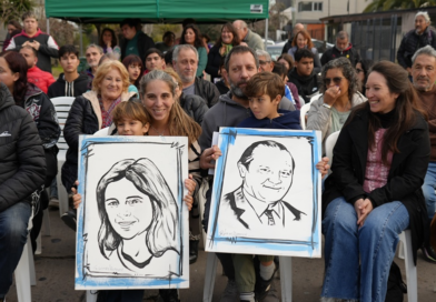 Merlo homenajeó a Tomás y Alicia Haydeé Jaúregui con una nueva “Esquina de la Memoria”