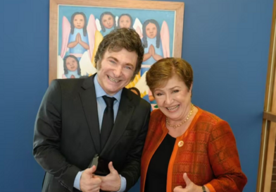 Milei y Georgieva se reunieron en Casa Rosada
