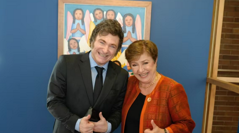 Milei y Georgieva se reunieron en Casa Rosada