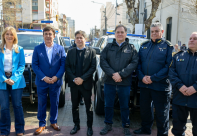 La Matanza: Kicillof entregó 40 patrulleros y 10 motos para fortalecer la seguridad