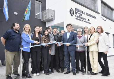 Kicillof inauguró dos edificios educativos en La Matanza