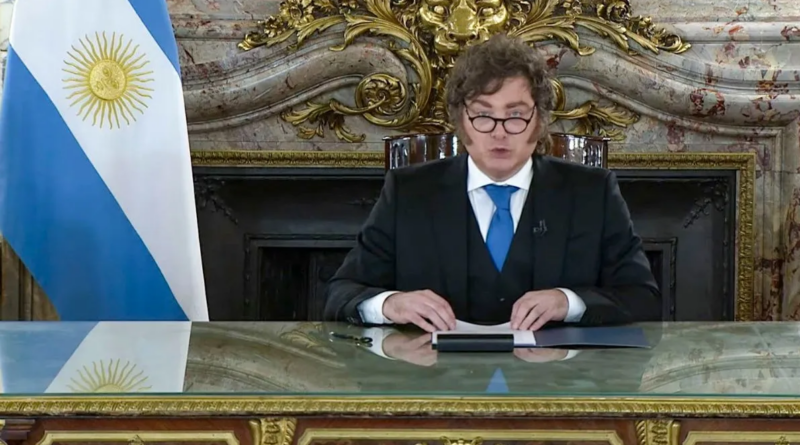 Milei pidió que la oposición acompañe el proyecto de ley vinculado a Malvinas