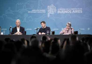 Kicillof: “No vamos a mejorar la educación con recetas importadas”