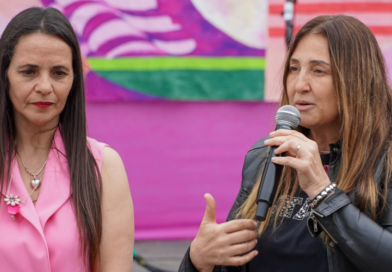 Merlo realizó una jornada de concientización sobre el cáncer de mama en la Casa de la Cultura