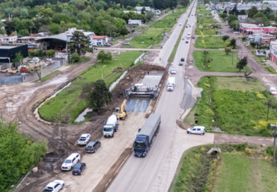 Moreno: avanza la obra de ampliación de la Ruta Provincial N° 24