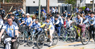 Ituzaingó: más de 10 mil personas participaron del ciclo Bicicleteadas por la Memoria