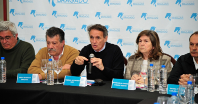 Katopodis presentó el nuevo Visor Hidrometeorológico