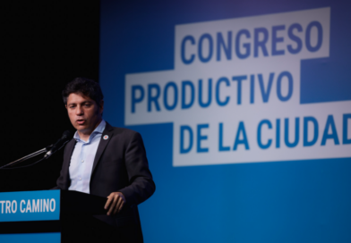 Kicillof: “No se puede pensar el desarrollo de la Ciudad sin una política nacional que acompañe la producción y el trabajo”