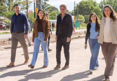 Mariel Fernández y Gabriel Katopodis inauguraron el Puente sobre el Río Reconquista en Paso del Rey
