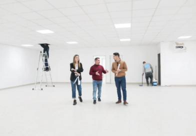 Pablo Descalzo supervisó el avance de las obras de la nueva Unidad de Pronta Atención Municipal de Ituzaingó