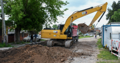 Morón inició obras de infraestructura urbana en Barrio Gaona