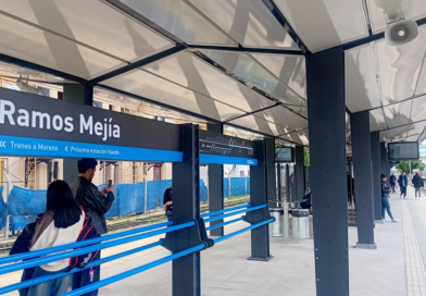 Tren Sarmiento: volvieron a funcionar los andenes centrales de Ramos Mejía y Ciudadela
